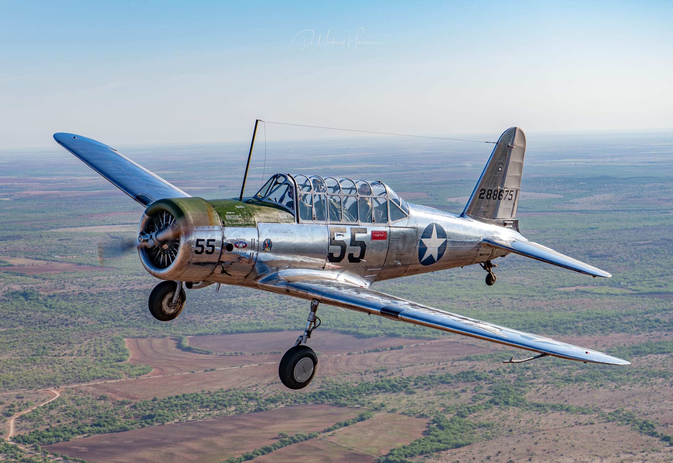 Flying Vultee BT-13A, WWII Plane